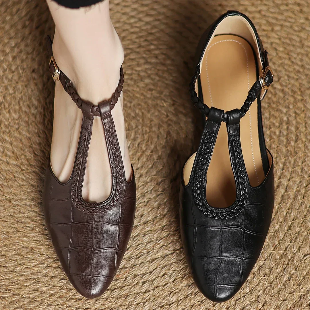 Elena - Orthopedische Leren Schoenen⏐Premium Editie