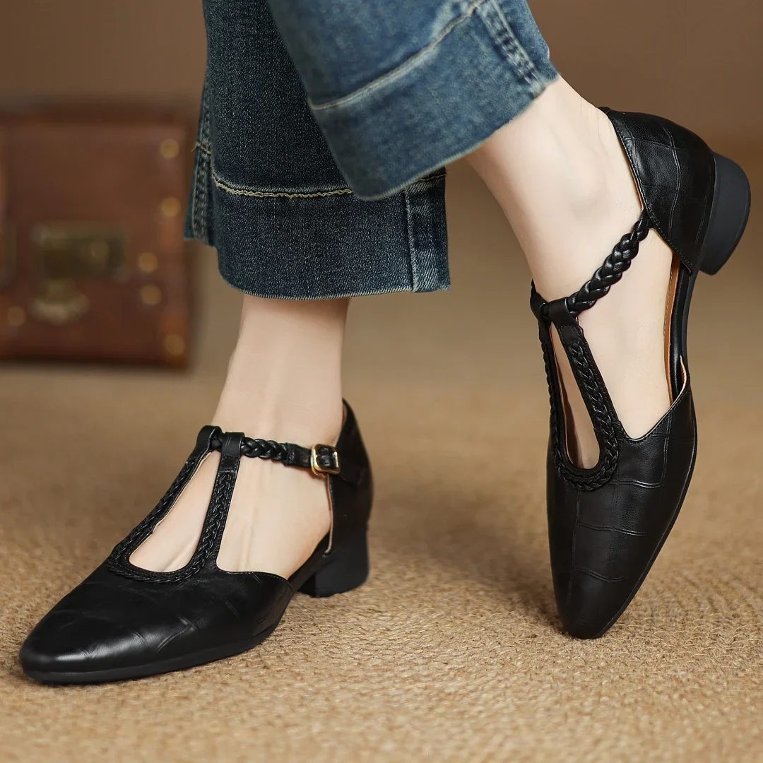 Elena - Orthopedische Leren Schoenen⏐Premium Editie