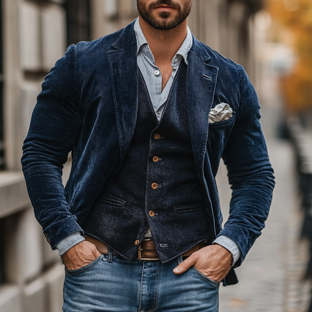 Patricio - Klassieke Blazer en Gilet