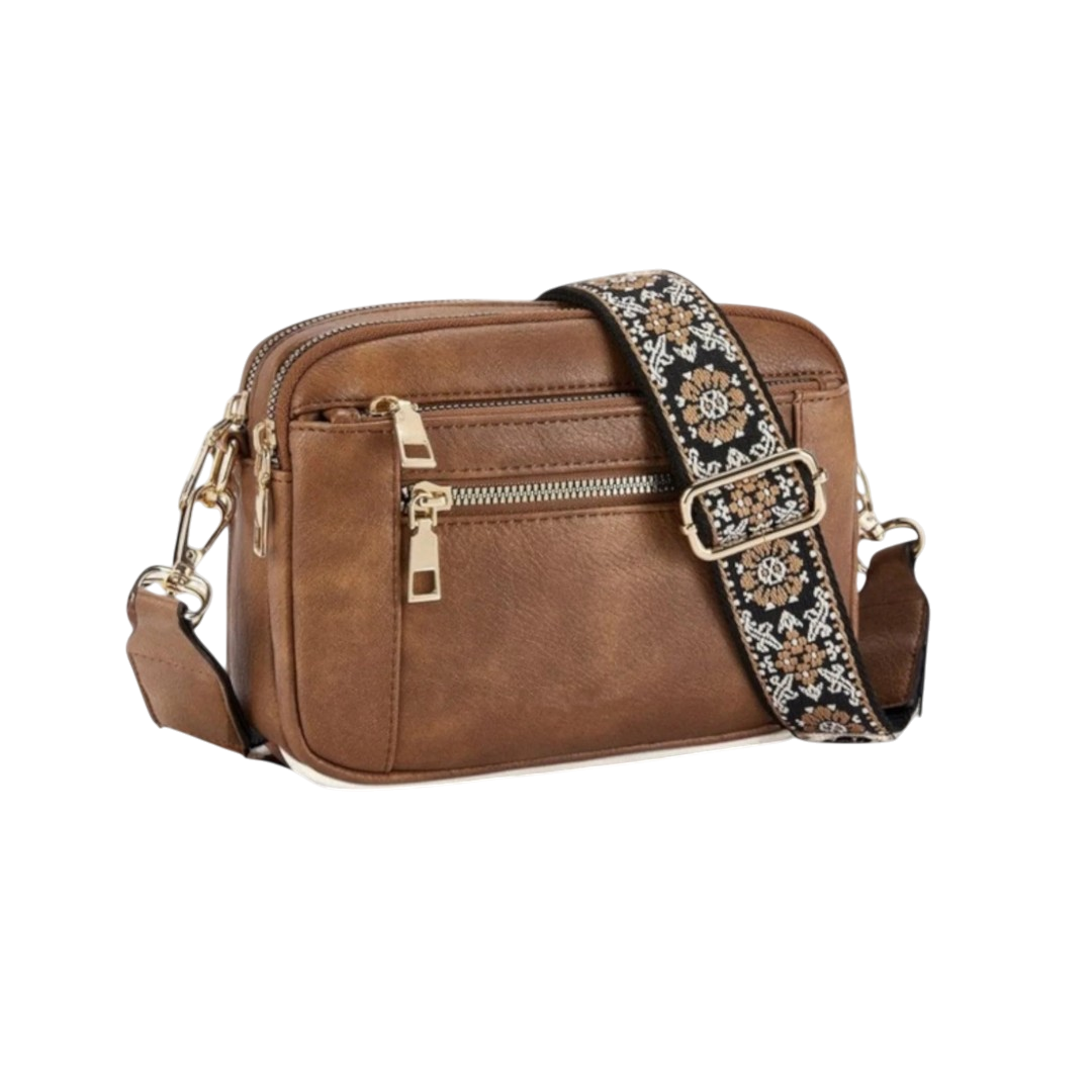 Mira – Elegante Leren Schoudertas